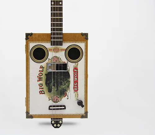 Daddy Mojo 4 string cigar box guitar