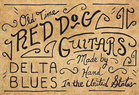 Red Dog Guitars logo