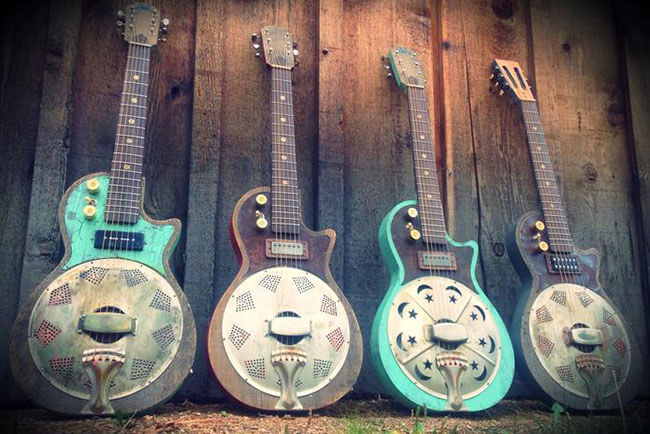 Kochel Guitars custom Cigar Box Guitars