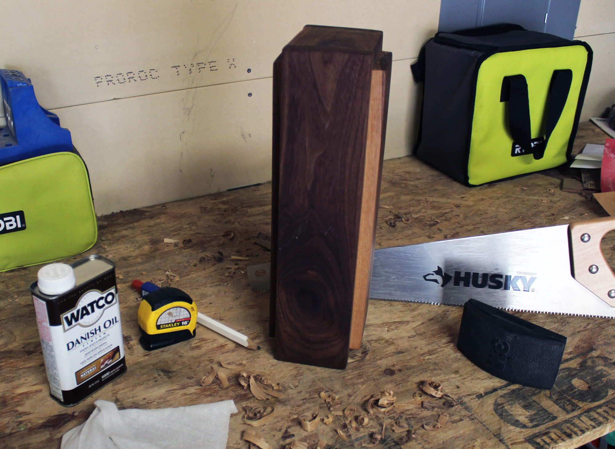 Wedding Ceremony wine and letter box - woodworking